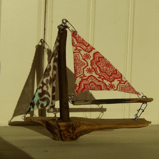 Driftwood Sailboat // Made to vary